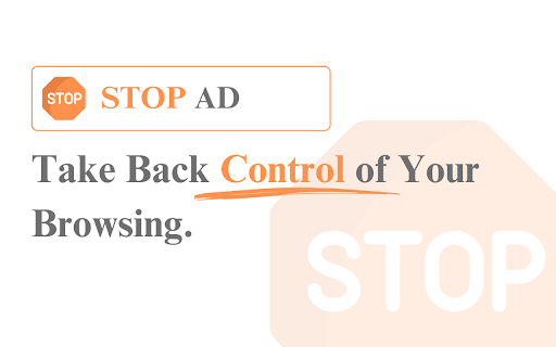 StopAD from Chrome web store to be run with OffiDocs Chromium online